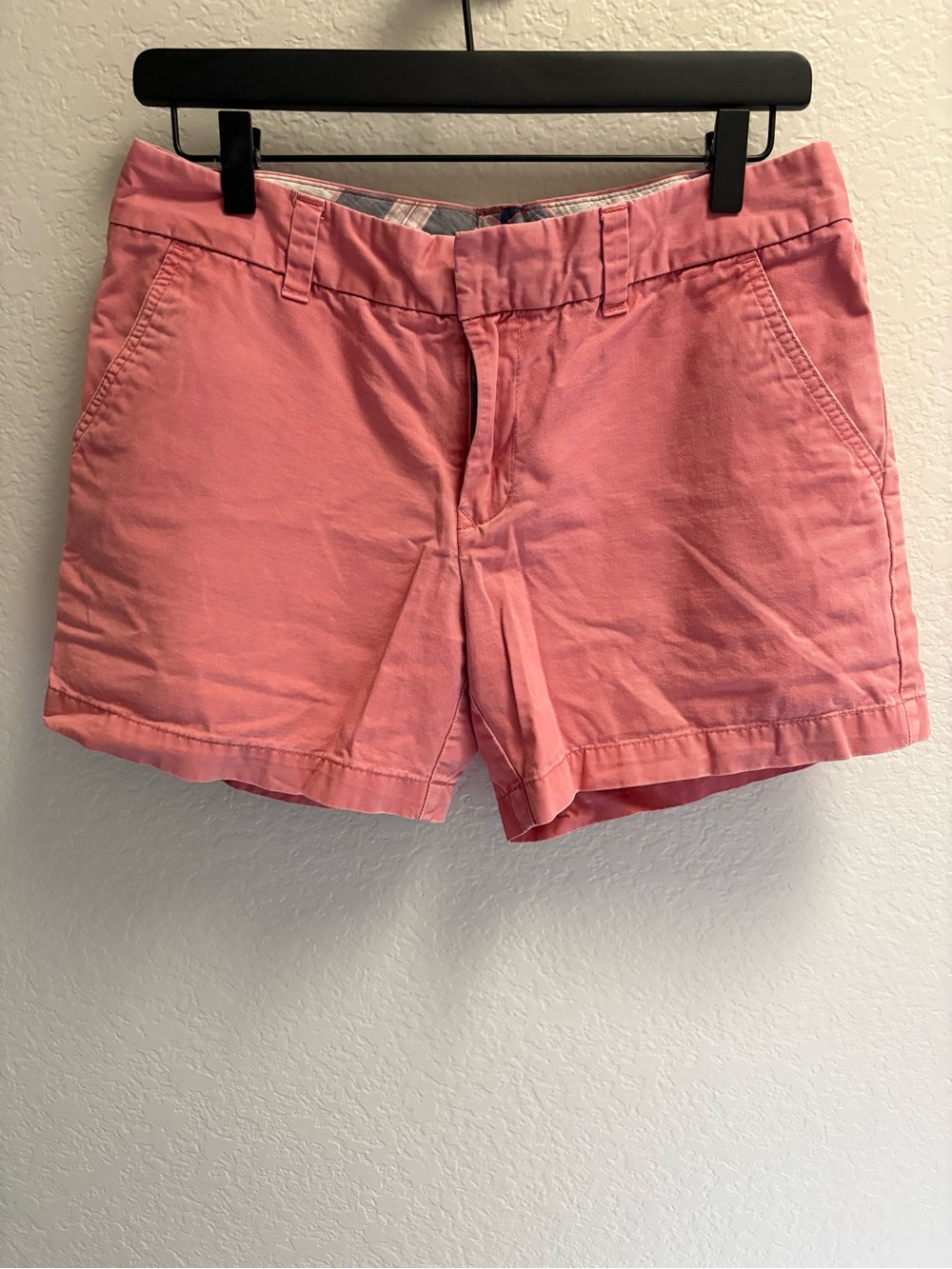 Tommy Hilfiger Pink Cotton Chino Shorts